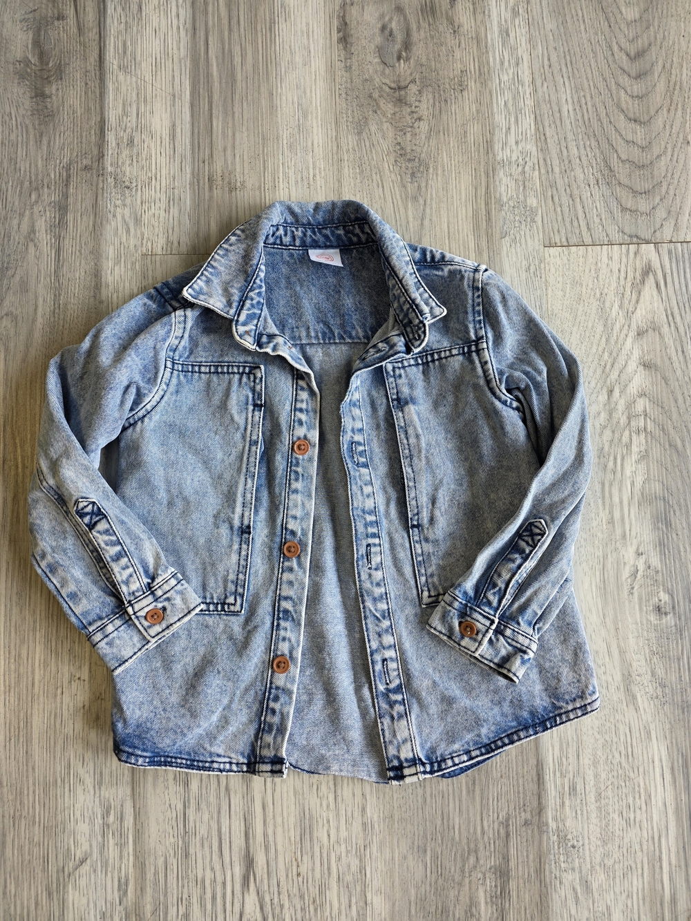 Wonder Nation Light Blue Kids Denim Jean Jacket